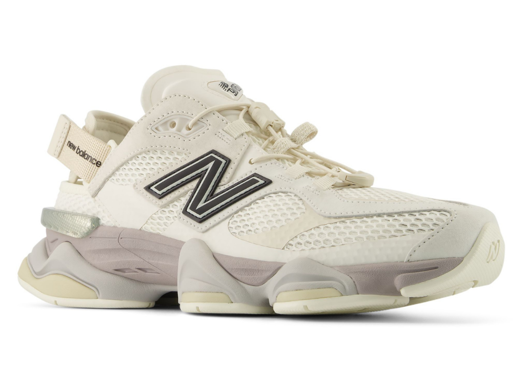 9060 Summer Mule Off-White Mauve – Off-White, Mauve