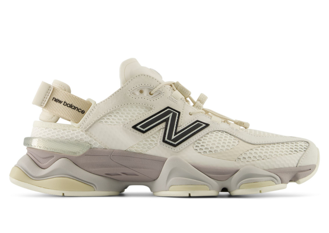 9060 Summer Mule Off-White Mauve – Off-White, Mauve